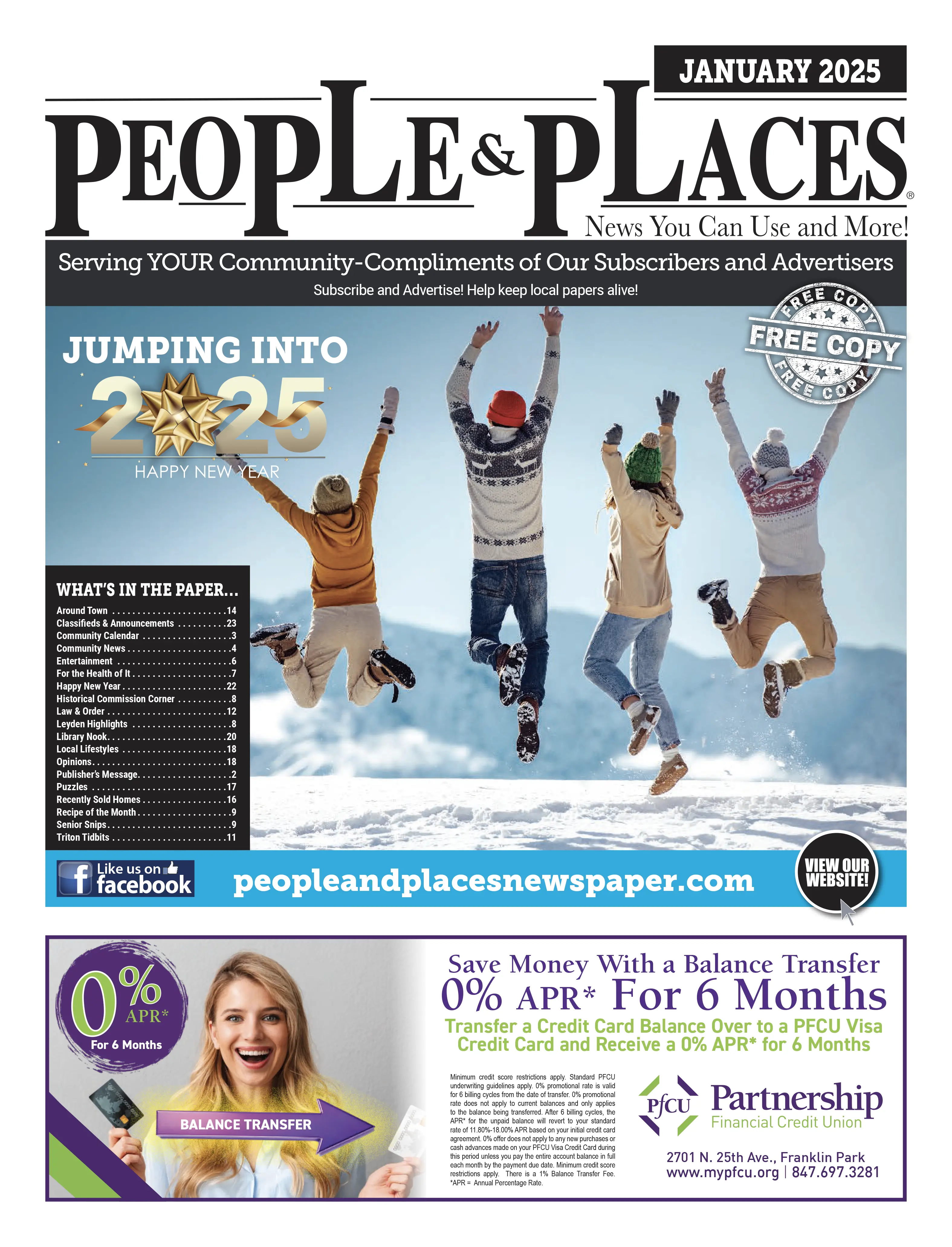 January 2025 People & Places Newspaper