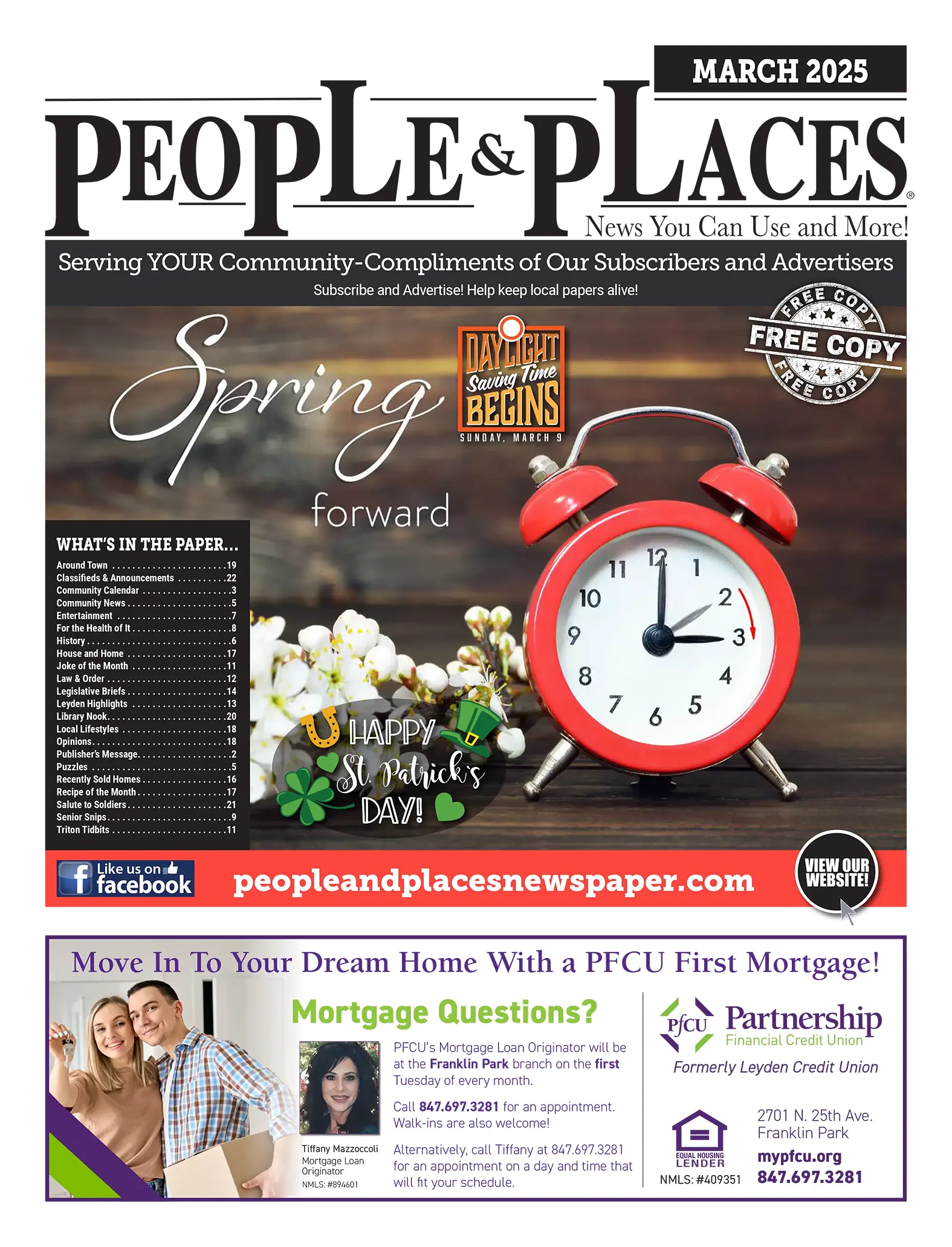 March 2025 People and Places Newspaper