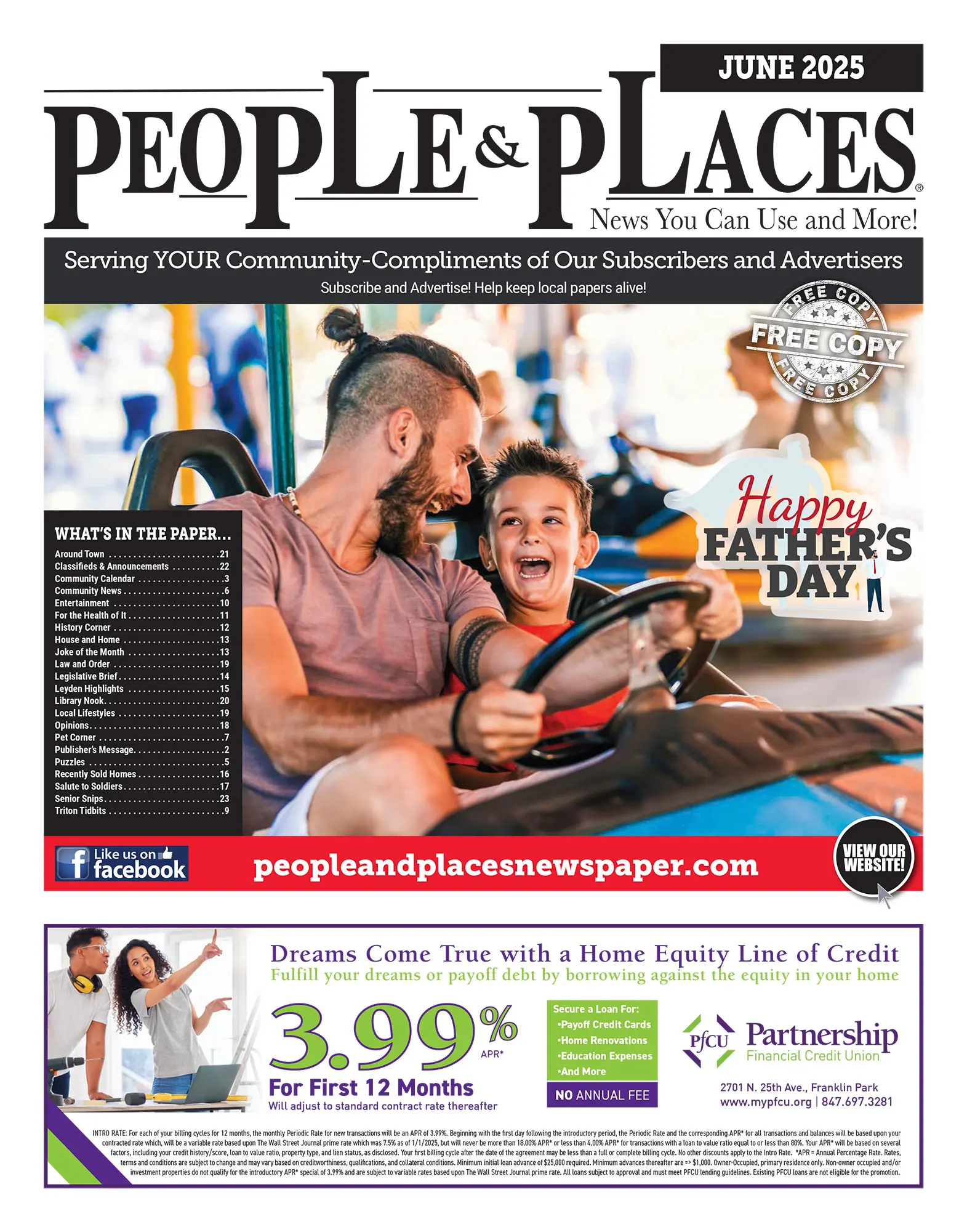 June 2025 People and Places Newspaper