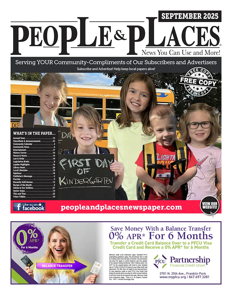 September 2025 People & Places Newspaper