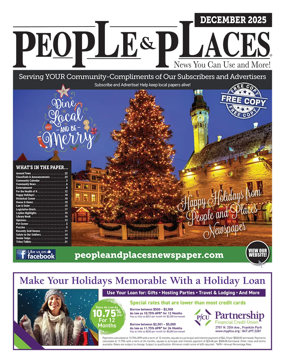 December 2025 People and Places Newspaper