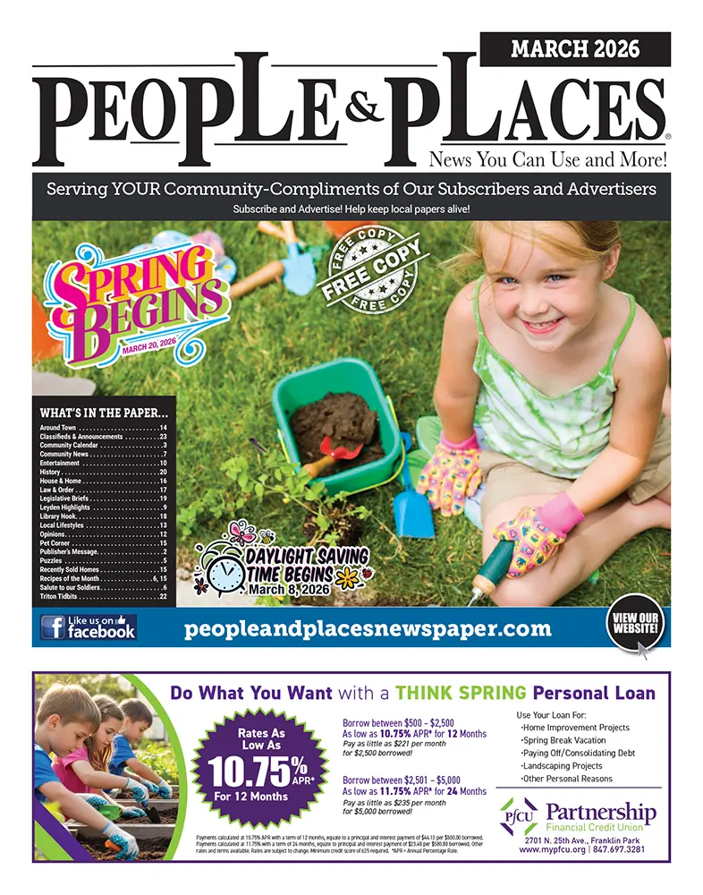 March 2026 People and Places Newspaper