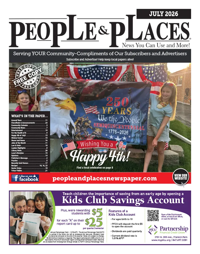 July 2026 People and Places Newspaper